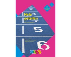 Rekendidactiek Hele getallen, Petra van den Brom-Snijders, boekomslag voorkant met een getallenlijn, tweedehands