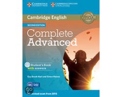 Complete Adv - second edition student's book with answers +