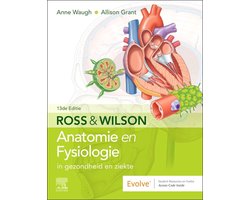 Ross en Wilson Anatomie en Fysiologie in gezondheid en ziekte, Waugh en Grant, 13e editie, groene boekomslag voorkant