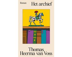 Het archief, Thomas Heerma van Voss, boekomslag voorkant, tweedehands