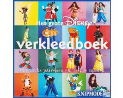 Het grote Disney Verkleedboek, Anita Willemars, boekomslag voorkant, tweedehands