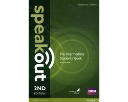 Speakout second edition - Pre-Int student's book + dvd rom