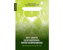 Het grote geschiedeniswerkvormenboek, Daan van Leeuwen, boekomslag voorkant, tweedehands