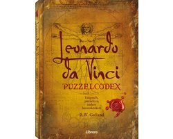 Boek-Leonardo Da Vinci puzzelcodex-tweedehands