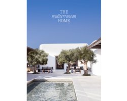 The Mediterranean Home, George Upton, omslag met een wit huis met bomen en een zwembad, tweedehands