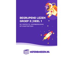 Boek-Begrijpend Lezen Groep 3 Deel 1 - Oefenboeken.nl - Voorbereiding op eindtoetsen zoals Cito, IEP, Route 8 en Doorstroomtoets-tweedehands