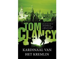 Kardinaal van het Kremlin, Tom Clancy, boekomslag voorkant met soldaten bij het Kremlin, tweedehands