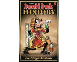 Donald Duck History Pocket 7, Goofy's geschiedenis, boekomslag voorkant met Goofy als farao, tweedehands