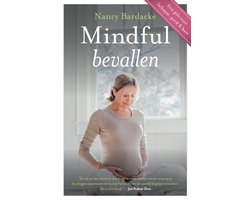 Mindful bevallen, Nancy Bardacke, boekomslag voorkant met een zwangere vrouw, tweedehands