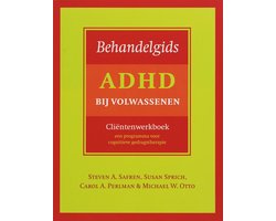 Boek-Behandelgids ADHD bij volwassenen, clientenwerkboek-tweedehands