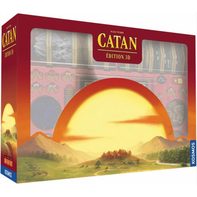 Catan Édition 3D bordspel, Franstalige doos voorkant