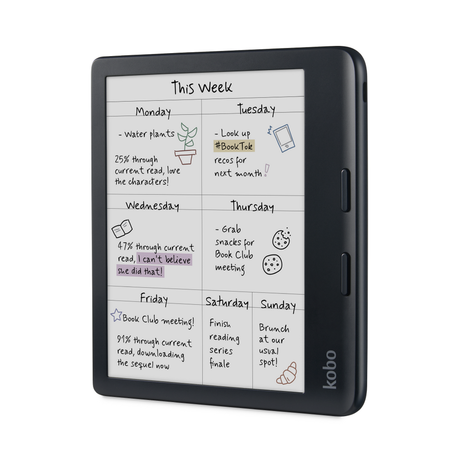 Kobo Libra Colour e-reader 7 inch 32GB zwart