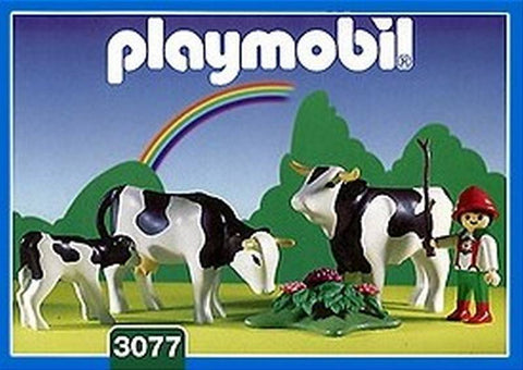 Koeien met jongen 3077