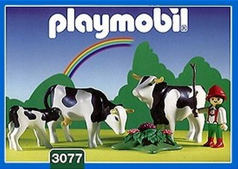 Koeien met jongen 3077