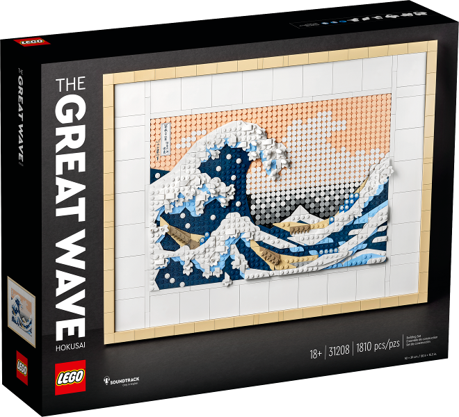 Hokusai De Grote Golf 31208 doos