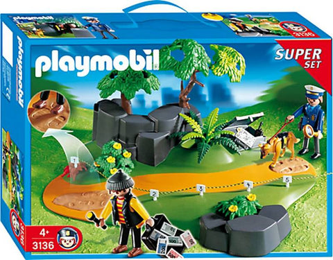 Playmobil-Politie SuperSet Sporenonderzoek - 3136 (Nieuw)
