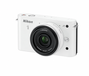 1 J1 Systeemcamera + NIKKOR 10mm f/2.8 Lens - Wit