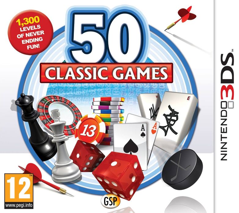 3DS-50 Classic Games Tweedehands
