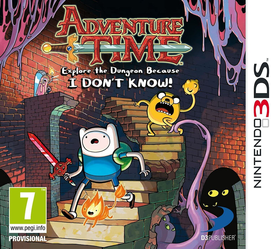 3DS-Adventure Time: Explore the Dungeon Because I DON'T KNOW! Tweedehands