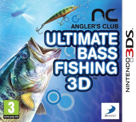 3DS-Angler's Club: Ultimate Bass Fishing 3D Tweedehands