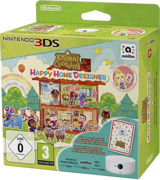 3DS-Animal Crossing: Happy Home Designer [NFC Reader Bundle] Tweedehands