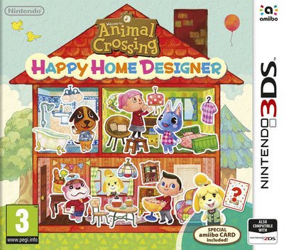 3DS-Animal Crossing: Happy Home Designer Tweedehands