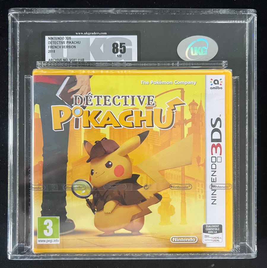 3DS Detective Pikachu - French (Nieuw, UKG graded) - Nintendo Selects