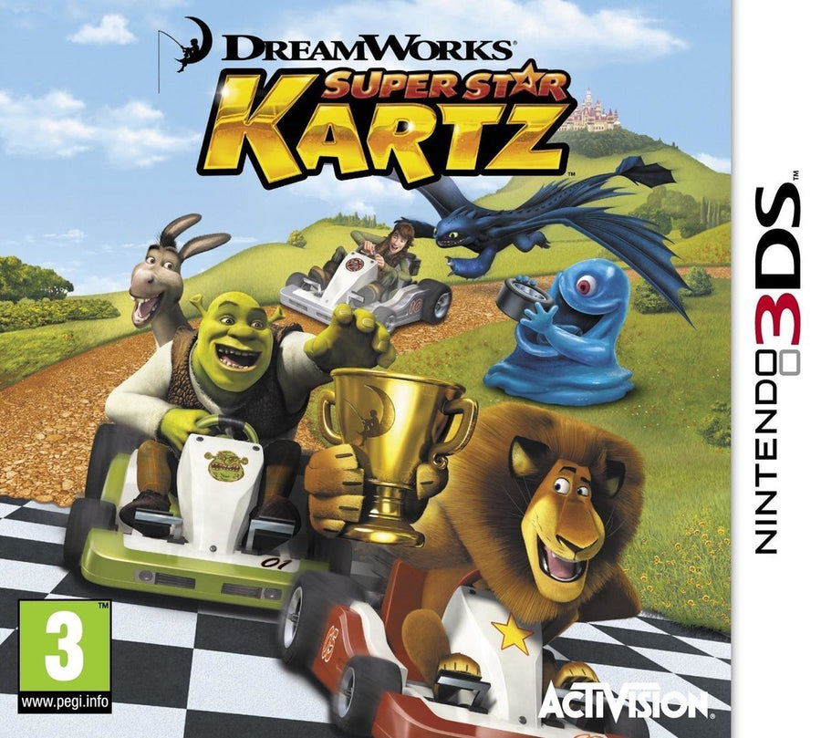3DS-DreamWorks Super Star Kartz Tweedehands