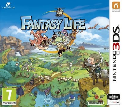 3DS-Fantasy Life Tweedehands
