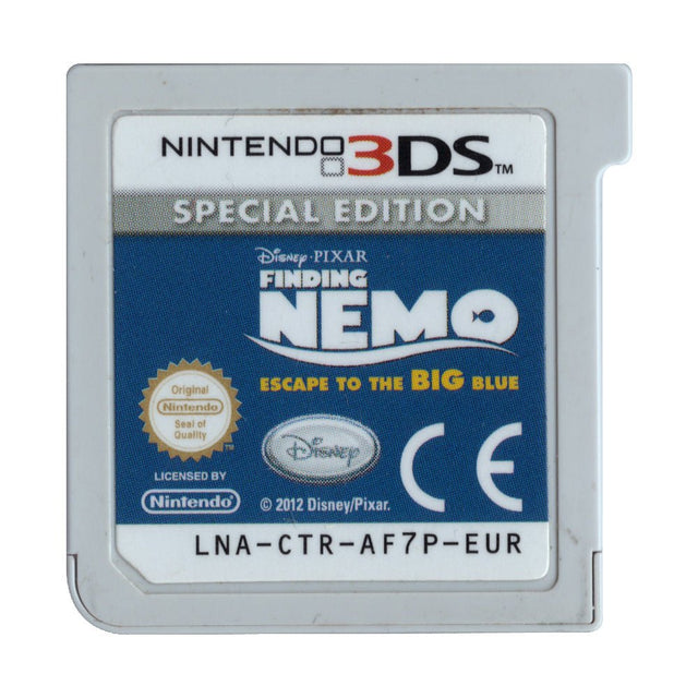 Nintendo 3DS Finding Nemo Escape to the Big Blue, losse spelkaart Special Edition LNA-CTR-AF7P-EUR