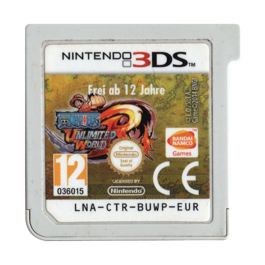 3DS-One Piece: Unlimited World Red Tweedehands