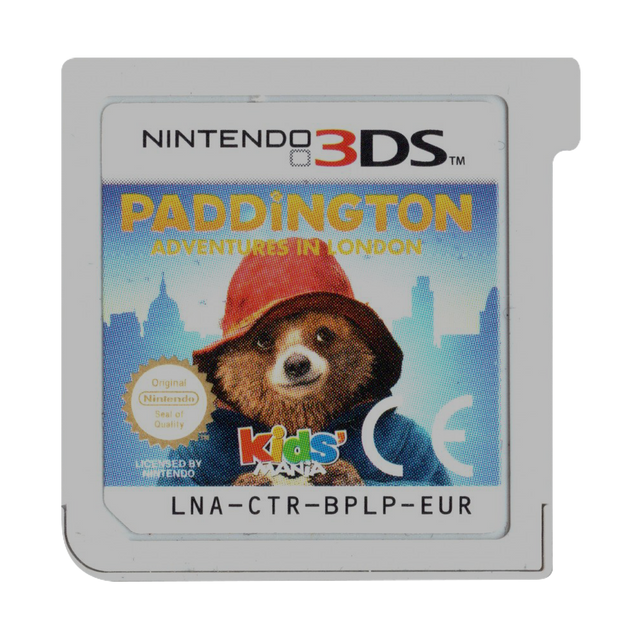 Nintendo 3DS Paddington Adventures in London, losse spelkaart LNA-CTR-BPLP-EUR