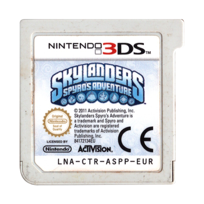 Nintendo 3DS Skylanders Spyro's Adventure, losse cassette LNA-CTR-ASPP-EUR