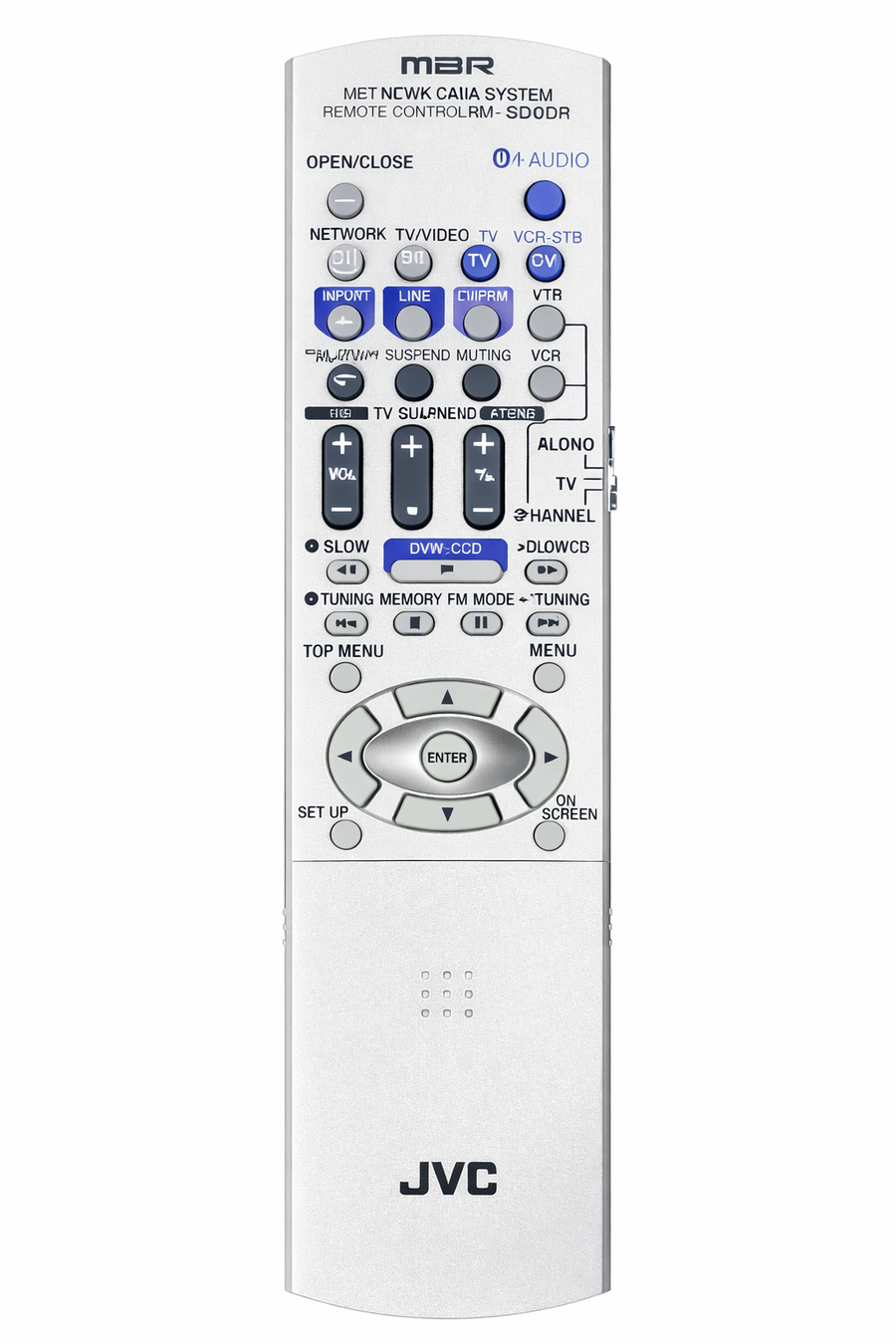 JVC-Afstandsbediening / Remote RM-SDD1R voor JVC CA-DD1B, CA-DD3, CA-DD3B, CA-DD3E, CA-DD8B, DD-1E, DD-3B, DD-8B, SP-PWDD3-tweedehands