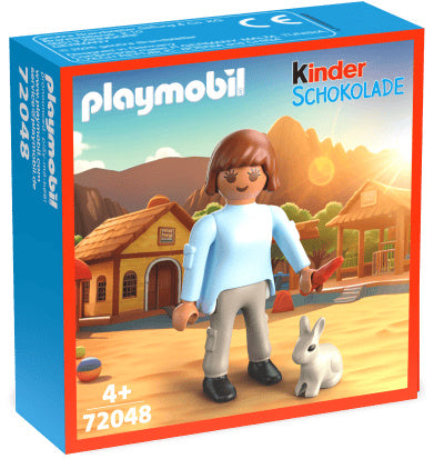 Playmobil-Dierenverzorger met Konijn - 72048 (Nieuw)