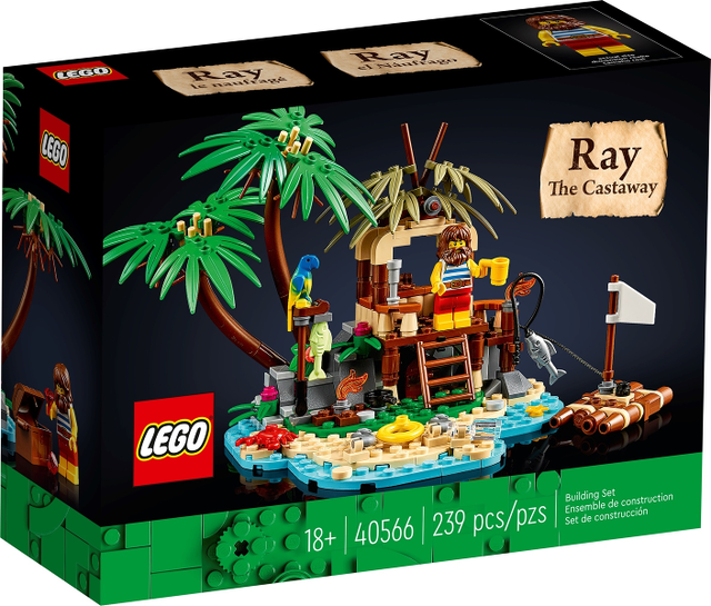 LEGO 40566 Ray de Schipbreukeling, doos voorkant