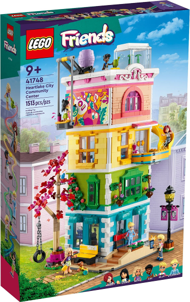 LEGO 41748 Friends Heartlake City Buurtcentrum, doos voorkant
