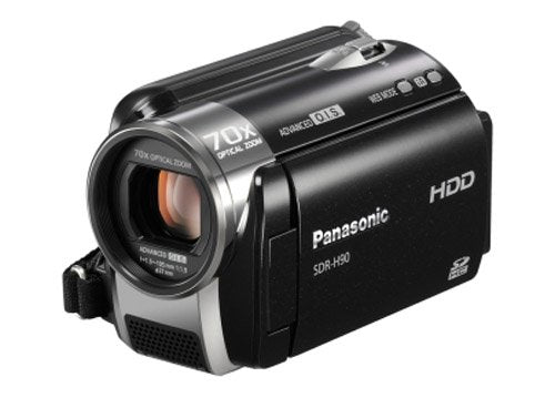 Panasonic-SDR-H90 HDD / SD Digitale Videocamera - Zwart-tweedehands