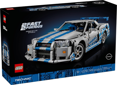 LEGO 42210 Technic 2 Fast 2 Furious Nissan Skyline GT-R (R34) Auto, doos voorkant