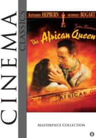 The African Queen dvd met Katharine Hepburn en Humphrey Bogart, Cinema Classics, hoes voorkant, tweedehands