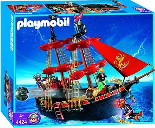 Playmobil Pirates Blackbeards Piratenschip 4424, doos voorkant