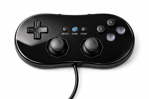Algemeen-Classic Controller voor Wii - Zwart (Nieuw)