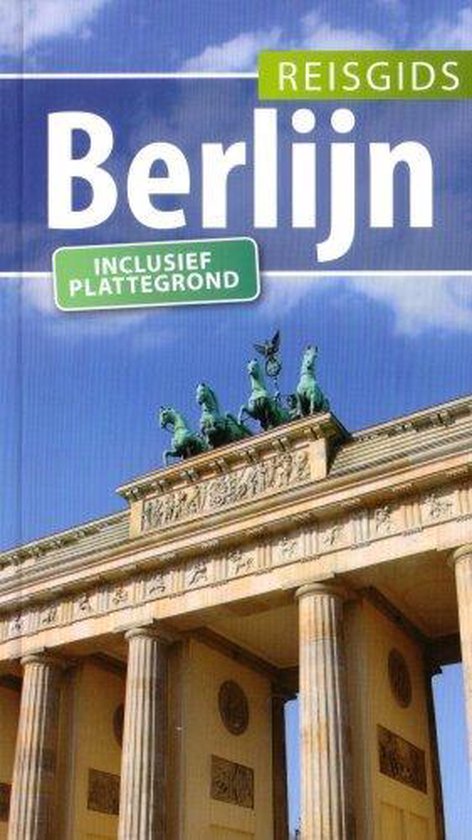 Berlijn reisgids, Christine Berger, boekomslag voorkant met de Brandenburger Tor, tweedehands