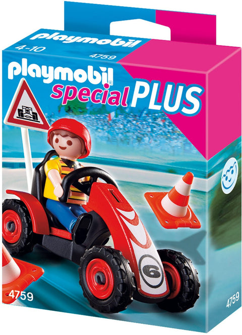 Special Plus Jongen met Race Kart - 4759 (Nieuw)