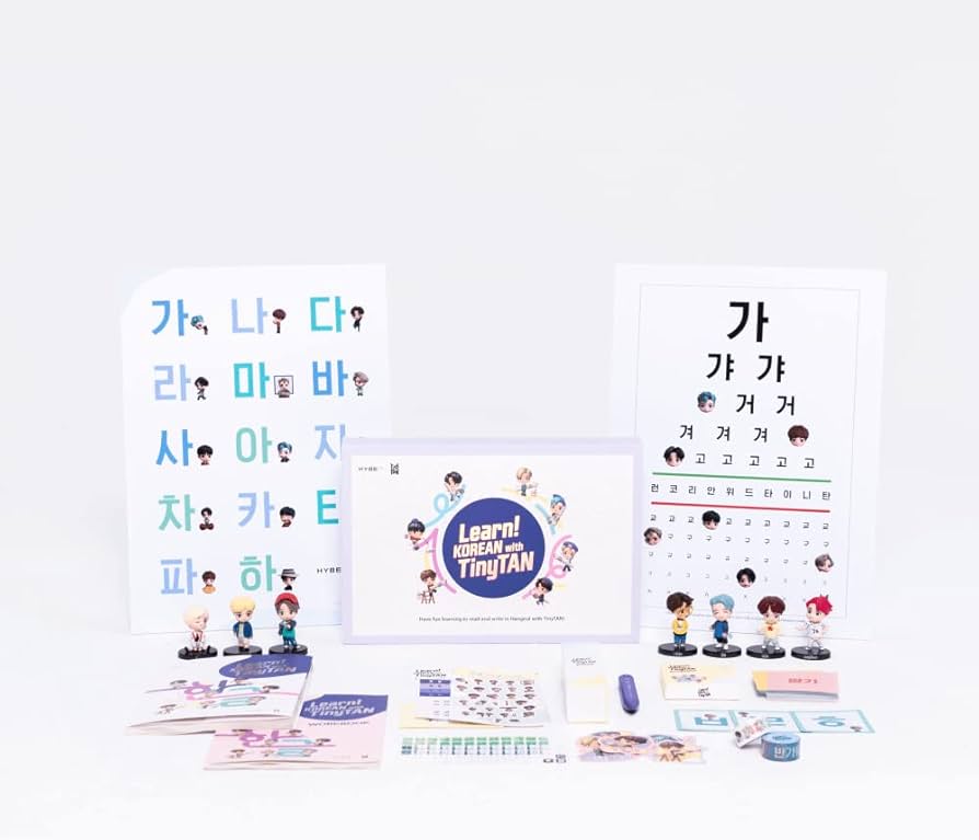 Learn! Korean With TinyTAN Book Package