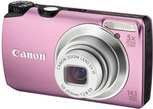 PowerShot A3200 IS Digitale Compact Camera - Roze (In doos)