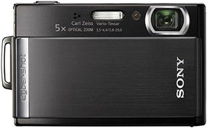 Cyber-shot DSC-T300 Digitale Compact Camera - Zwart (In doos)