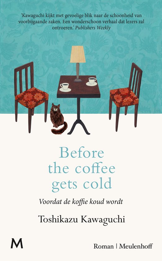 Before the coffee gets cold, Toshikazu Kawaguchi, boekomslag voorkant, tweedehands