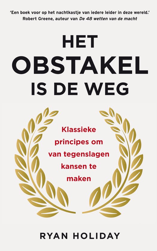Boek-Het obstakel is de weg-tweedehands