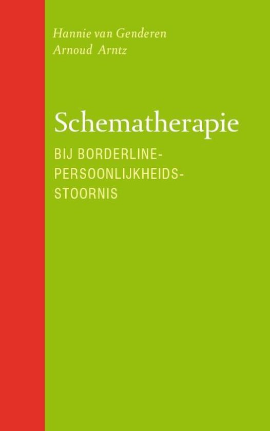 Boek-Schematherapie bij borderline-persoonlijkheidsstoornis-tweedehands